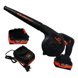 Sopladora Inalambrica Lusqtoff 2 Baterias Black Series Color Negro