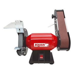 Amoladora De Banco Con Lijadora 250w Equus Rojo