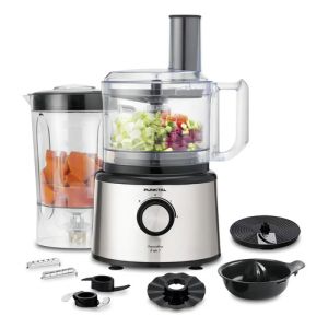 Multiprocesadora De Alimentos Punktal Pk-mp12 Acero Inoxidable 900w Inox