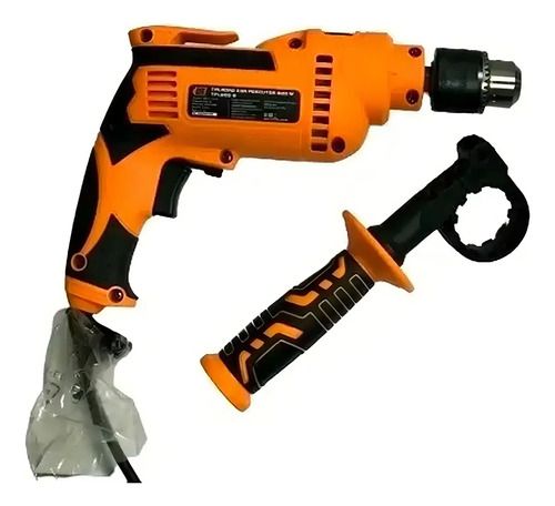 Taladro Con Percutor 600w 13mm Lusqtoff Color Naranja Frecuencia 50 Naranja Claro - Imagen 7