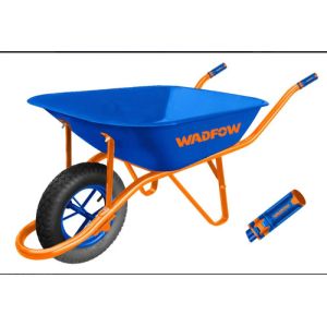 Carretilla 65l 130kgrs Rueda Neumática Azul