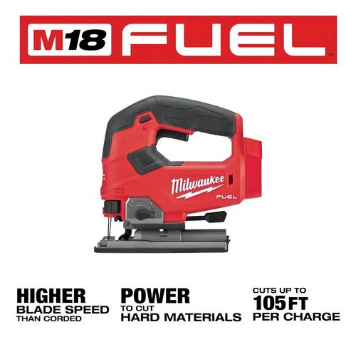 Sierra Caladora Milwaukee M18 Fuel 2737-20 No Incluye Batería Y Cargador - Imagen 3