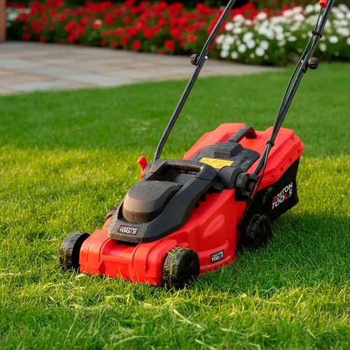 Corta Césped Boston Tools 1600w Con Recolector Lm220-536 Hyt Rojo - Imagen 4
