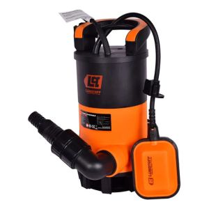 Bomba Sumergible Desagote 750 Watts Agua Sucia Limpia Pileta Naranja Oscuro
