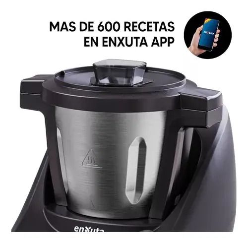 Robot De Cocina Enxuta Smart Sdaenxrc311 1700w 2.3 L Con Accesorios Color Negro - Imagen 6
