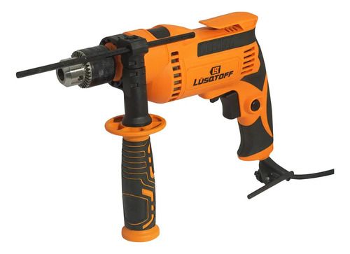 Taladro Con Percutor 600w 13mm Lusqtoff Color Naranja Frecuencia 50 Naranja Claro - Imagen 4
