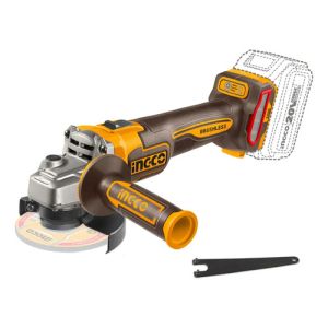 Amoladora Angular Brushless 20v 115mm Ingco Cagli27153 A Bateria 1000w Amarillo