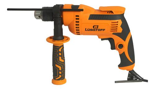 Taladro Con Percutor 600w 13mm Lusqtoff Color Naranja Frecuencia 50 Naranja Claro - Imagen 2