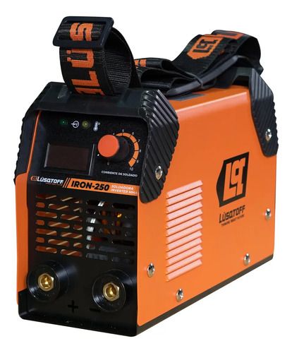 Soldadora Inverter Mma Inversor 180a Anti Stick Lusqtoff Color Naranja Frecuencia 50 Hz/60 Hz Naranja/negro - Imagen 8