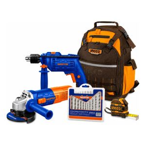 Kit Bolso Herramientas Amoladora, Taladro, Accesorios