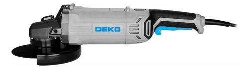 Amoladora Angular 7 180mm Deko Dkag180xp220 2200w Color Gris Claro - Imagen 2