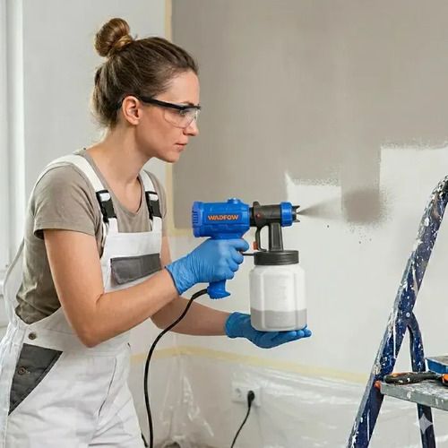 Pistola De Pintar Wadfow Electrica 450w Azul - Imagen 3