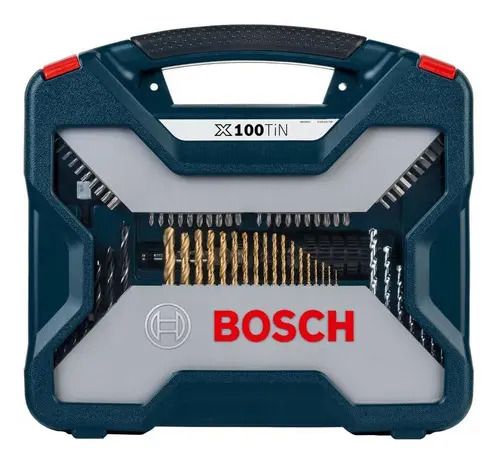 Brocas Y Kit De Brocas Bosch X-line De Titanio, 100 Piezas Azul