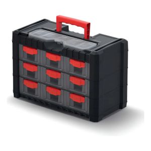 Organizador Kistenberg Multicase Cargo 9 Gavetas 40x20x26cm Plástico