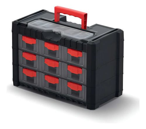 Organizador Kistenberg Multicase Cargo 9 Gavetas 40x20x26cm Plástico