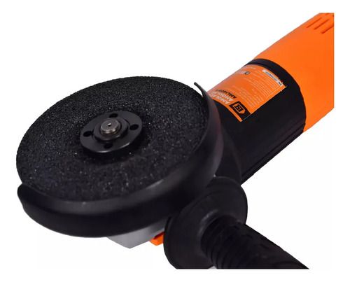 Amoladora Angular Lusqtoff 1400w Ø 125mm Antipolv Pared 6vel Naranja - Imagen 9