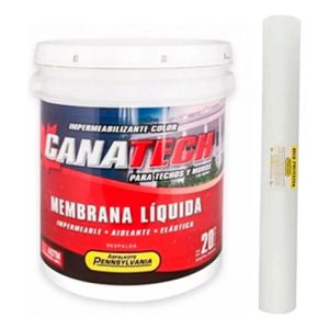 Membrana Líquida Poliuretánica Canatech + Manta 20mts Promo Mate