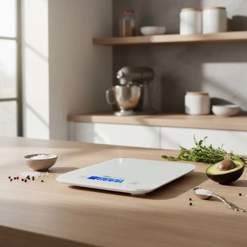 Balanza De Cocina Ufesa Smartscale Cristal Templado 5 Kg Blanco 5 Kg - Imagen 3