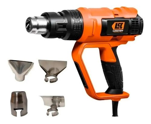 Pistola De Calor 2000 W 50°/600° Accesorios Lusqtoff Pcl2000 Naranja - Imagen 4