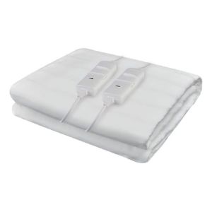 Calienta Cama Regulable 2 Plazas 150x160 Cm Rotel Color Blanco Liso