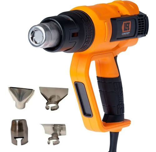 Pistola De Calor 2000 W 50°/600° Accesorios Lusqtoff Pcl2000 Naranja - Imagen 6