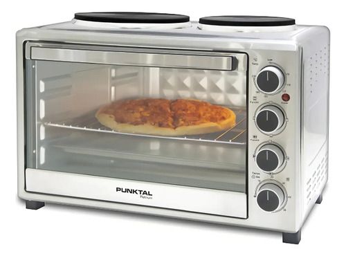 Punktal Pk-36 Horno Eléctrico Acero Inoxidable 1500 W Amv Color Plateado Inox