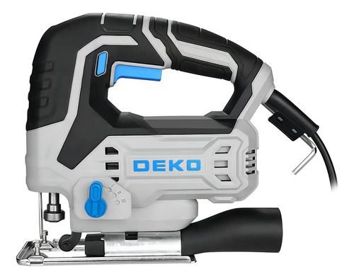 Sierra Caladora Eléctrica Deko 550w 3000rpm Corte Bisel 45° - Imagen 2