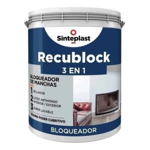 Recublock 3en1 Bloqueador, Sellador Y Antihongo 1l