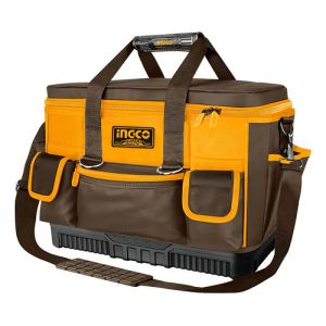 Bolso Industrial Porta Herramientas 16 PuLG Ingco Htbg10 Amarillo
