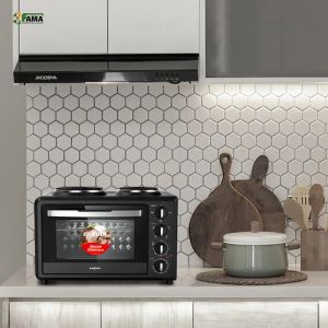 Horno Electrico Enxuta Con 2 Discos 32lts Negro