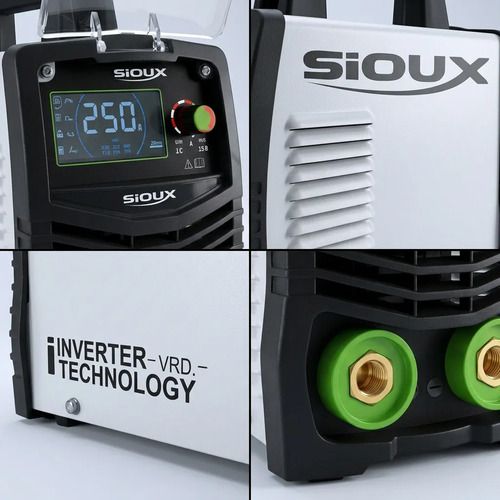 Soldadora Inverter 250 Amps Consumo Optimizado Clase 1 Sioux Blanco - Imagen 5