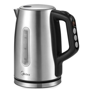 Hervidor Eléctrico Midea Digital Pro Mk-17s30b2-e5, 1,7 L, Plata Plateado