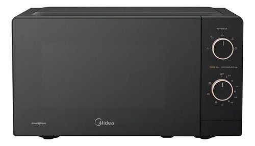 Microondas 20l Midea Inverter Negro Mmop01mz-mmpfbk