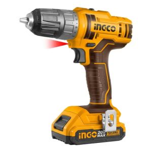 Taladro Atornillador Ingco 20v 10mm S/bateria Cdli200515  Amarillo 50/60hz