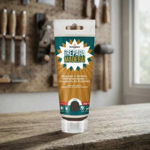 Reparador De Madera Sinteplast Color Nogal Mate Para Interiores 200 Ml