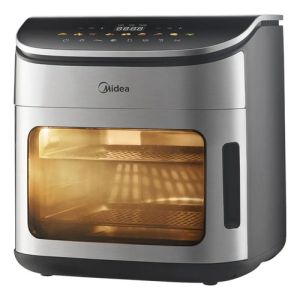 Freidora Sin Aceite 12l Midea Mf-cy120k Plateado