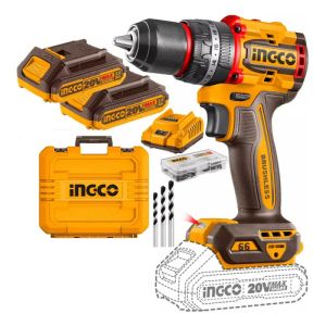 Taladro Atornillador Percutor 13mm Brushless Cidli20668 Color Amarillo Frecuencia 50hz 60hz