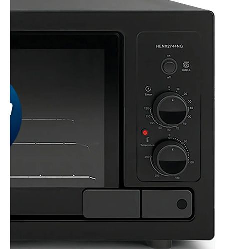 Horno Eléctrico Con Grill 44 Litros Enxuta Henx2744 1800w Color Ng - Negro - Imagen 3