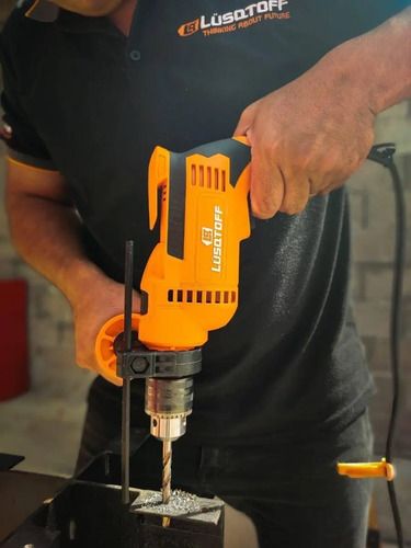 Taladro Con Percutor 600w 13mm Lusqtoff Color Naranja Frecuencia 50 Naranja Claro - Imagen 6