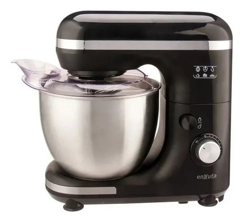 Batidora De Pie Enxuta 1000 W 7 Velocidades Color Negro